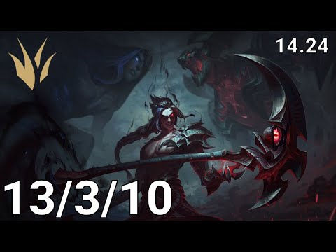 Kayn Jungle vs Volibear  - EUW Master | Patch 14.24