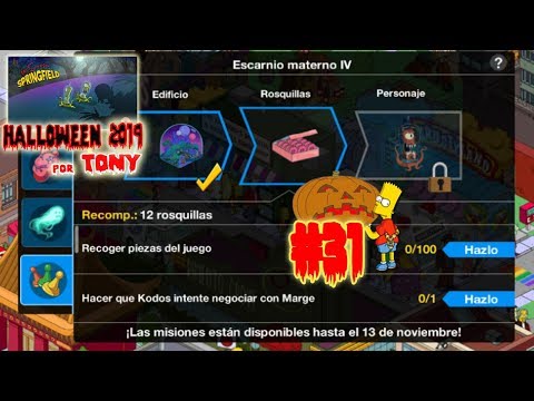 Los Simpson Springfield "Halloween'19: Cap. 31 - 12 Rosquillas" por Tony