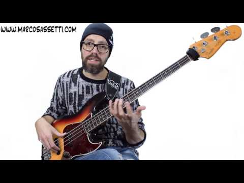 Bass Lessons 3 - Major Scale in 3 Positions and Arpeggios