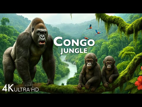 Congo Jungle Home of Majestic Gorillas & Rare Wildlife
