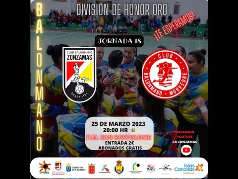 Jornada 18 C. B. ZONZAMAS CICAR LANZAROTE VS C. BM. MORVEDRE