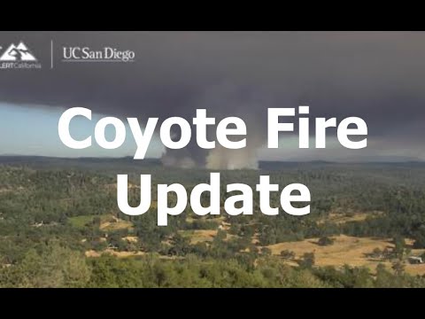 Coyote Fire Update... 8-20-25