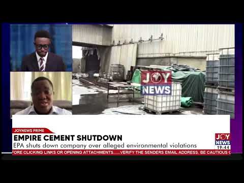Empire Cement shutdown: EPA shuts down company over alleged environmental violations.