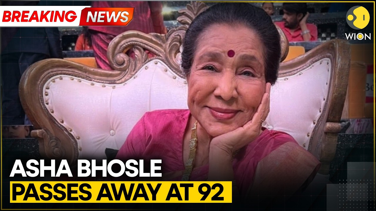End Of An Era: Veteran Singer Asha Bhosle Passes Away At 92 In Mumbai | BREAKING | WION