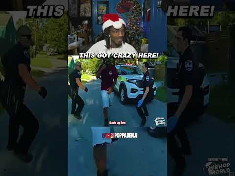 Cop's Son Tries Fighting Police! #SHORTS #PoppaBenji