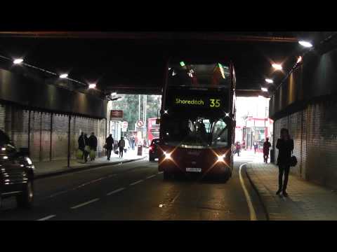 Alexander Dennis Enviro400 Trident 9500 LJ09DLP Route 35 Abellio London @ Clapham Junction