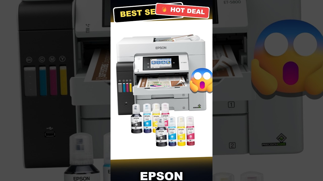 Epson Workforce Pro EP-C7000 Honest Review: A Reliable Printer for Home Offices review video