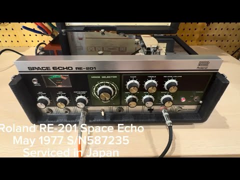 【Serviced】 Roland RE-201 Space Echo May 1977 Japan w/ Step-Down Transformer image 24