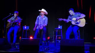 6/17/21 - Justin Moore acoustic - “Home Sweet Home/Point At You/Small Town USA/Bait A Hook”