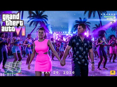 Grand Theft Auto VI Gameplay 2026 | GTA 6 Beach Trailer 3