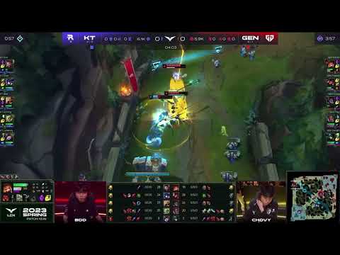 GenG Peanut with an interesting path to gank top lane