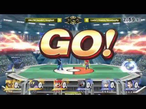 Peoples Champ - Oki/NCJacobT/Angbad (Blue) Vs. Luck7/Habib/NiceGuyRy (Yellow) Winners Finals