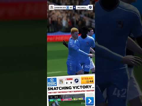 Score Hero 2022 / Daily Match : Conventry City - Millwall