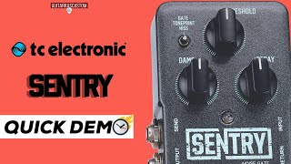 Video thumbnail for TC electronic Sentry Noise Gate "Quick Demo" by GuitarrasCustom
