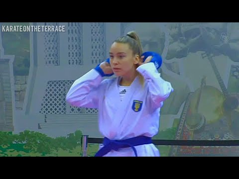 Ahlam Youssef (EGY) vs Anzhelika Terliuga (UKR) || FINAL FEMALE KUMITE -55Kg || Karate1 BAKU 2022