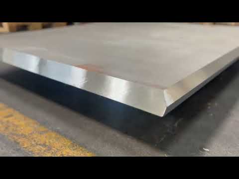 Fase als Schweißnahtvorbereitung für Stahlbauteile