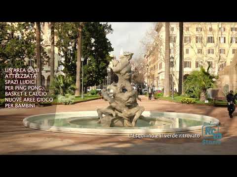 Novos jardins na Piazza Vittorio e Piazza Dante - RCTV