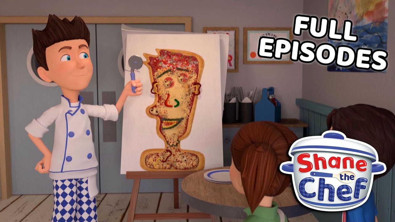 Pizza Pizza!! 🍕🎨 | Shane the Chef Compilations | Shane the Chef Official