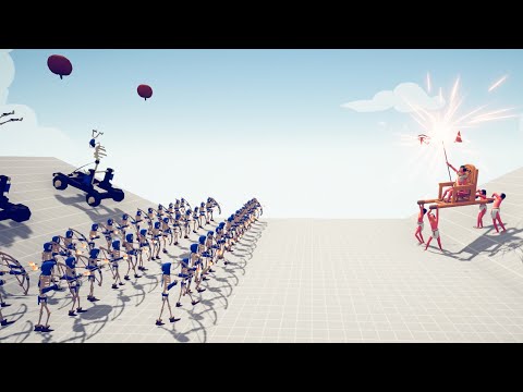 Skeleton Archer + Pumpkin Catapult vs Every Unit - Totally Accurate Battle Simulator TABS
