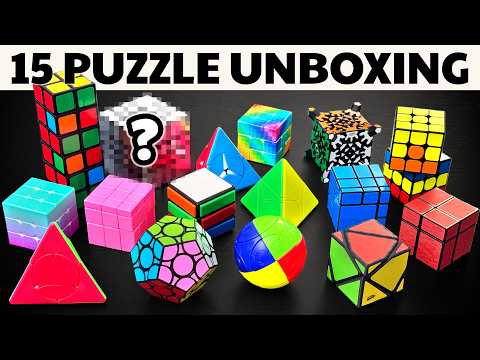 15 CRAZY Rubik's Puzzles from Easy to Hard!
