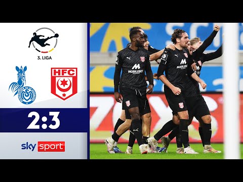 Partie gedreht - MSV rutscht weiter ab | MSV Duisburg - Hallescher FC | Highlights - 3. Liga 2023/24