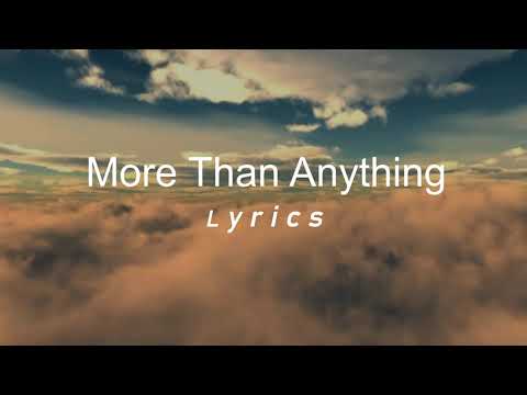 More Than Anything