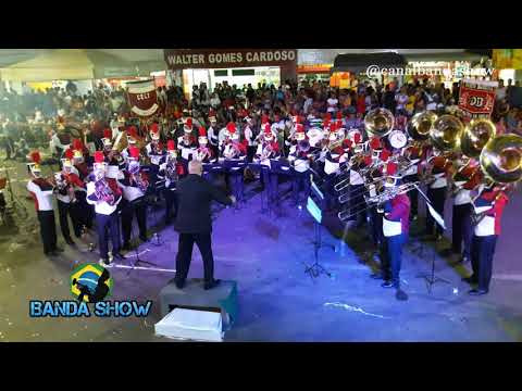 DRAGÕES da Bahia Apresentação na Final AFAB 2019 em Simões Filho ( BANDA SHOW )