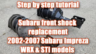 Subaru front shock replacement