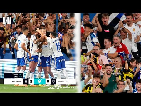 REAL ZARAGOZA 2-0 VILLAREAL B | VLOG POST PARTIDO
