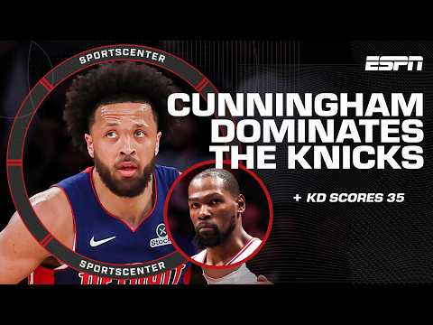 The NBA is BACK 🍿 Reaction to Cade Cunningham’s huge night at MSG | SportsCenter