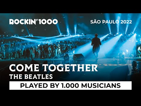 1,000 מוזיקאים בביצוע משותף לשיר Come Together של הביטלס