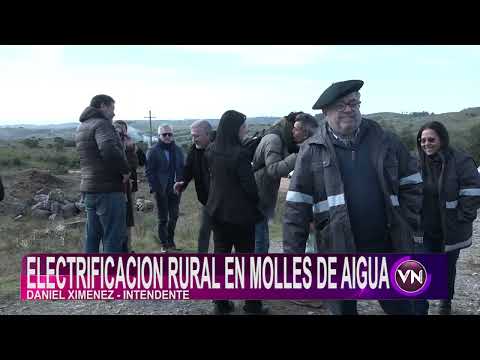Electrificación rural en Molles de Aiguá.