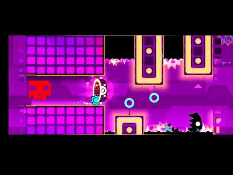 Geometry dash Meltdown- Airborne robots 100% complete (hard) - GGamerboy