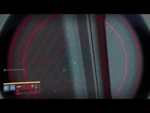 Destiny - WotM 5th Monitor static barely visible (server farm black cube)