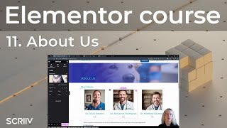 Elementor Tutorial 11 - About Us