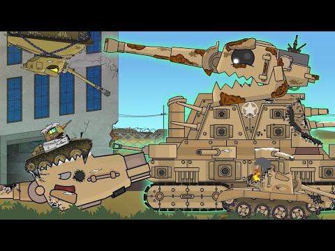 A Zombie Monster: The Tank-Eater - Cartoons about tanks