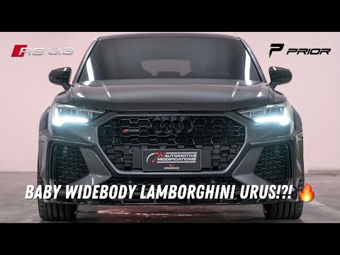 Most modified widebody AUDI RS Q3 in the world?! 😱
