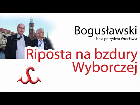 WIS TV Ww - Wyborcza kpi, Bogusławski rozwala system. Riposta.