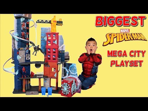 Biggest Spider-Man Playset Ever CKN