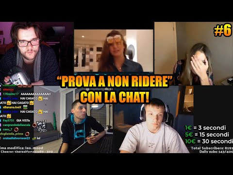 PROVA A NON RIDERE "CHALLENGE" CON LA CHAT #6 | HOMYATOL LIVE