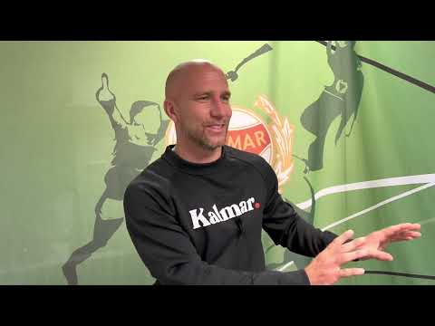 Ahlén intervjuar Rydström efter matchen mot IFK Norrköping