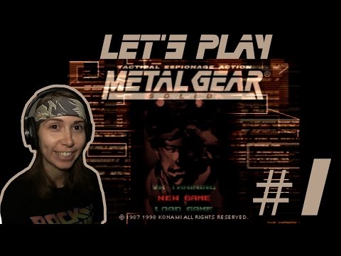 Let's Play Metal Gear Solid 1 (PS1) | Part 01