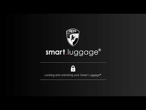 Locking and Unlocking your Heys Smart Luggage