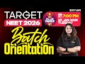 TARGET NEET 2026 BATCH ORIENTATION Xylem NEET 2026