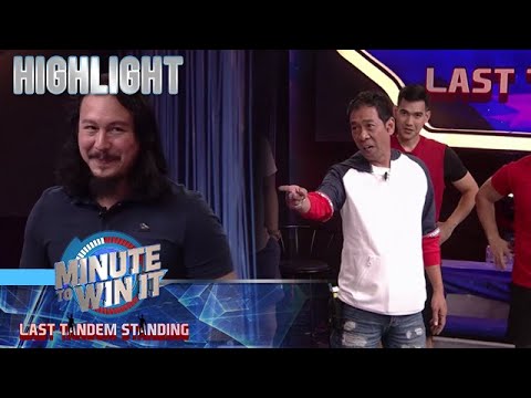 Baron Geisler, hindi mapigilan ang tawa kay Long Mejia | Minute To Win It