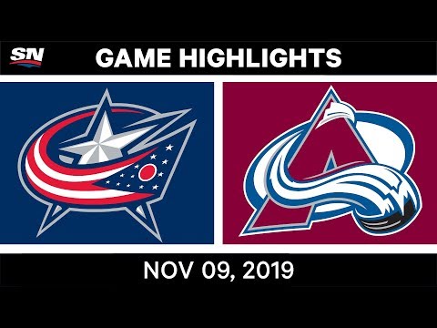 NHL Highlights | Blue Jackets vs. Avalanche – Nov. 9, 2019