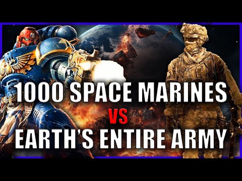Could a Single Space Marine Chapter Conquer Earth? | Warhammer 40k Lore