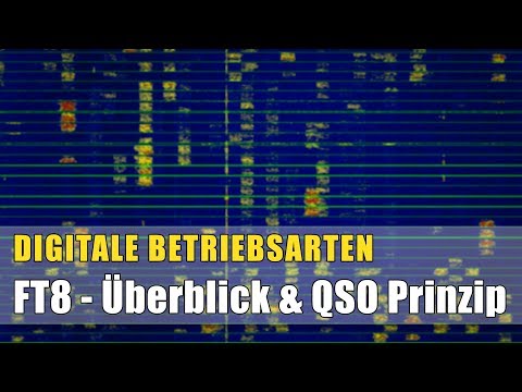 Digimodes #06 FT8 - Überblick & QSO Prinzip