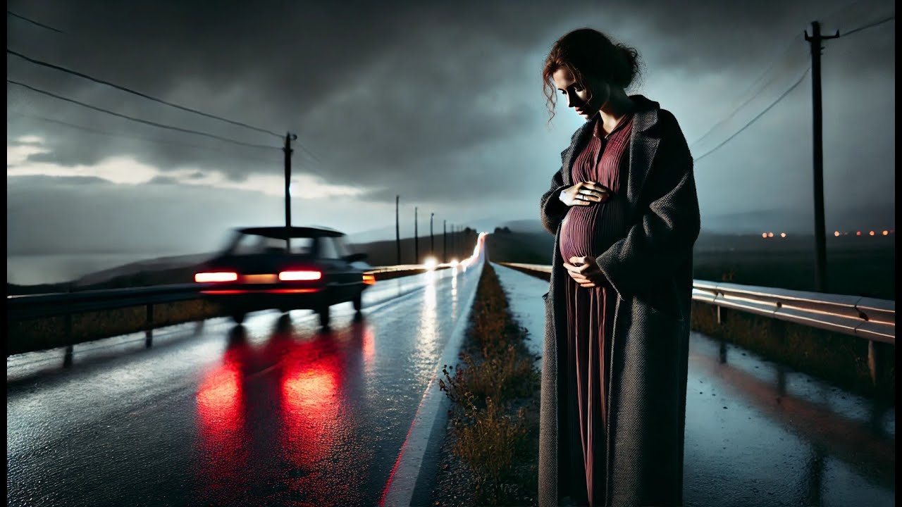 Embarazada de 9 meses, mi esposo me dejó en la carretera y me dijo: Nunca me has importado tú ni...