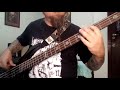 Death Breath - Dragged Through the Mud (bass cover)